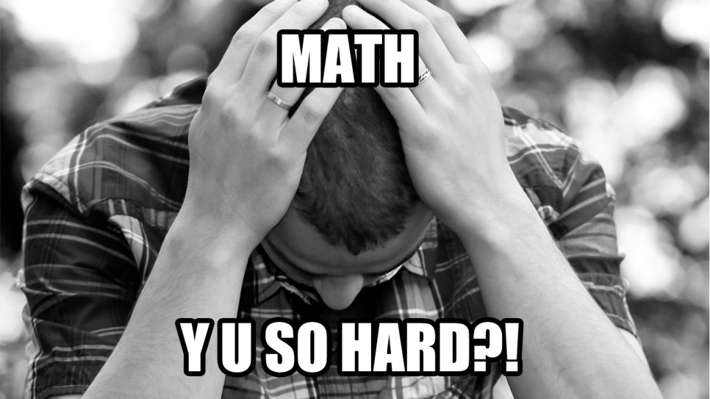 Math problem is hard!