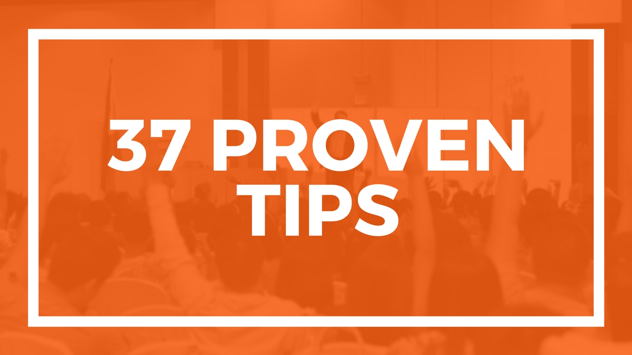 37 Proven Tips Workshop